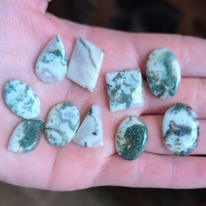 Moss Agate Set